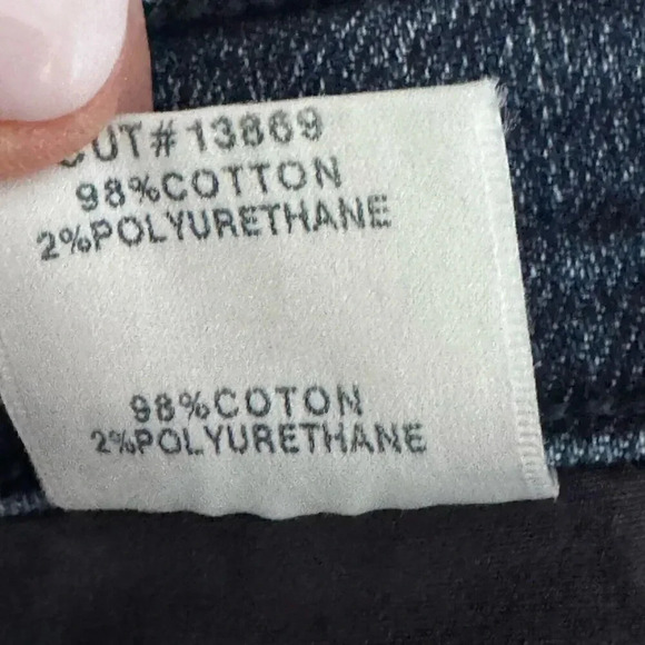 J BRAND  Mid-rise Capri Skinny Jeans size 28 blue womens jeans - Picture 4 of 9